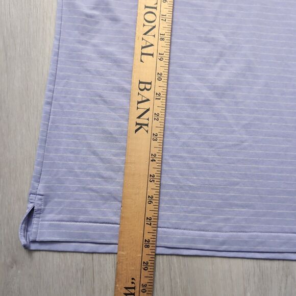 Peter Millar Crown Crafted Polo Men's Medium Multi Color Striped  Short Sleeve - Picture 2 of 4